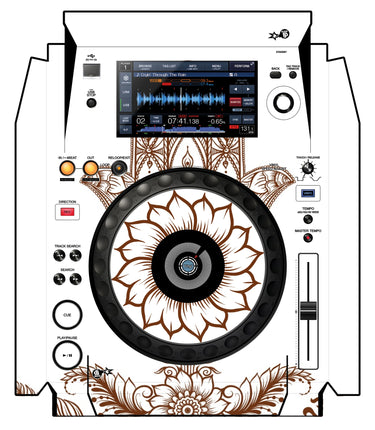 Pioneer DJ XDJ 1000 Skin Henna Classic